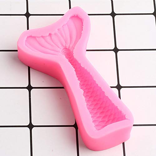 Stampo 3D A Forma Di Coda Di Sirena, In Silicone A Tema Sirena, Per