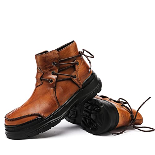 Bottes de motard en cuir confortables pour vos sorties urbaines punk rock