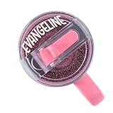 SOUTHERN SUPPLY - Topper Tag for ProTour Custom Name Plate | Compatible with Stanley ProTour Tumbler | Personalized Name Plate | Tumbler Accessories | Pink Shimmer