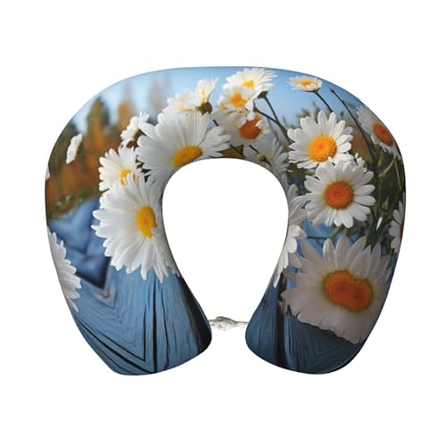 Almohada Espuma Viscoelástica 30cm x 25cm para viaje miniatura 1