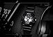 KXAITO Men's Watches Sports Outdoor Waterproof Military Wrist Watch Date Multi Function Tactics LED Alarm Stopwatch (z09_Black)
