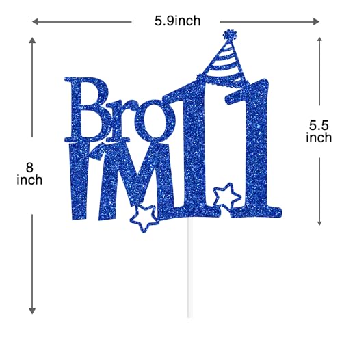 Happy 11th Birthday Cake Topper, Level 11 Unlocked Cake Decor, Bro I'm 11, Teens Funny 11th Birthda
