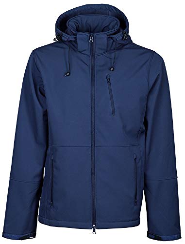 Veste softshell Chicago homme vêtement technique noir imperméable - 2