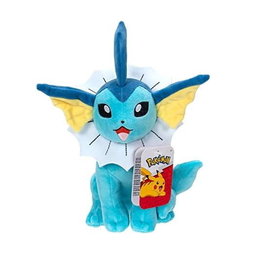 Pokémon PKW3081-20cm Aquana Peluche officielle