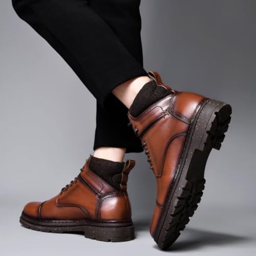 Image of Arkbird Men's Chukka Boots Genuine Leather Ankle Boot for Men Classic Casual Oxford Style Footwear