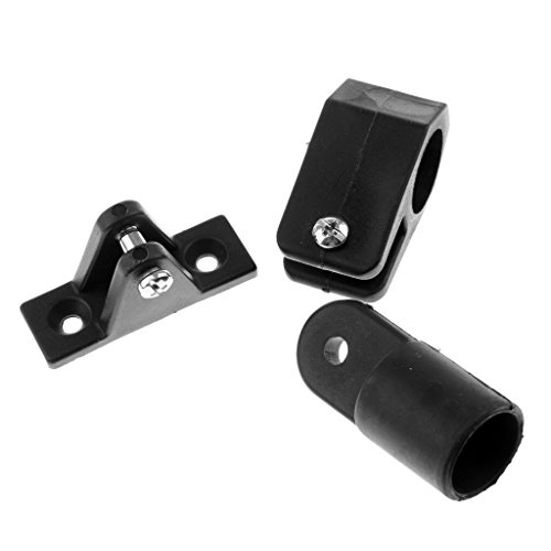 Prettyia 16 peças/conjunto de tampas de extremidade de olho deslizantes de convés de veleiro para 4