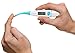 White Coat Fast Reading Digital Thermometer for Oral Rectal and Underarm Use with Flexible Tip and Fever Body Temperature Indicator for Baby Child Adult and Pets, Bonus 30 Probe Covers Included