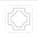 Coffered Ceiling Medallion Kit - 52