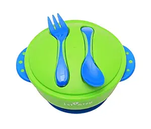 1st Step BPA Free Feeding Bowl with Fork and Spoon