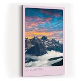Paul Sinus Kunstdruck 40x60cm Dolomites Italy Alpen 