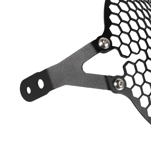 Cache phare Scrambler soixante 2 avec grille de calandre en acier robuste - 5
