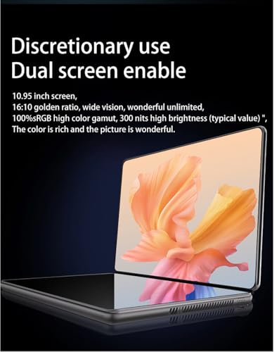 Ruchonin Laptop 2 em 1 27.8 cm 2.5K Dual Screen Touch CPU Core i3-1215U Win 11 Home 16GB RAM 1TB SSD