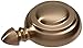 Delta Faucet RP34358CZ Victorian Temp Knob Cover, Champagne Bronze