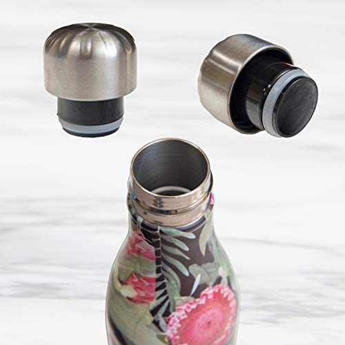 Studio Oh! Insulated Stainless Steel Water Bottle, 25 Oz, Revitalize #TOP1