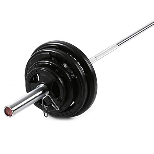 Qazq Solid Cast Iron Olympic Standard 2” Grip Plate Weights Plates For Barbell, Home Gym Fitness Exercise Weightlifting Crossfit Strength Training Bodybuilding, Weight Plate Sets (A Pair 5Kg/11Lb) #TOP3