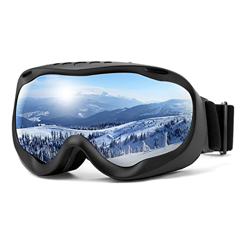 Feisedy Sports Ski Goggles Snowboard Anti-Fog Mirrored Snow Goggles Otg Uv Protection For Women Men Youth B2946 #TOP5