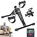 PORTENTUM Pedaliera riabilitazione per anziani – Pieghevole – Schermo LCD 5 funzioni – Mini cyclette da seduta braccia e gambe compatta con resistenza regolabile – Design portatile per casa immagine