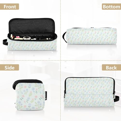 Estuche de viaje 2 en 1 para planchas y rizadores con tapete resistente al calor removible, organizador impermeable para planchas y rizadores, Simple Safaris, para mujeres miniatura 5
