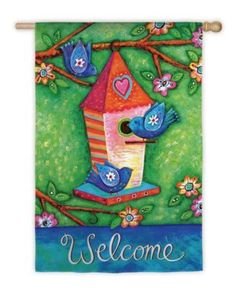 Drapeaux Bluebird taille standard pour vos événements en plein air