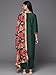 Varanga Thread Embroidered Kurta Paired With Straight Pant And Digital Printed Dupatta Green