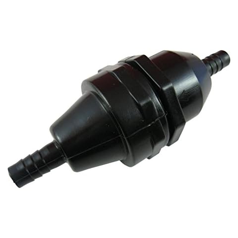 AccurateDiesel Anti-drainback check valve for diesel fuel with filter 8mm Cover