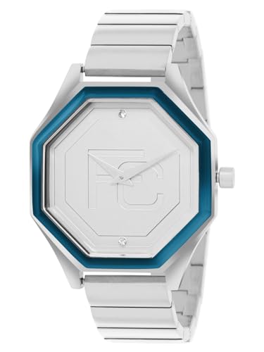 Image of French Connection Ascend Silver Rectangle Dial Womens Analogue Watch FCN090SM