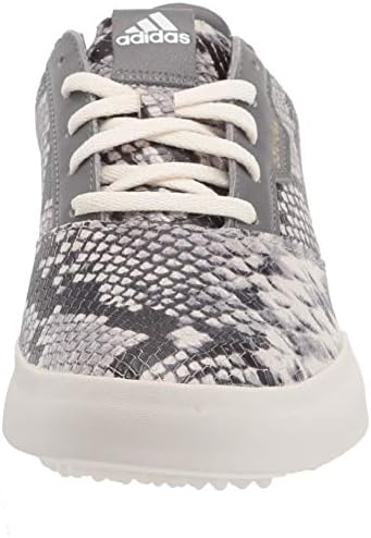 adidas Women's Golf Shoe, White/Grey/White, 5 | Image 1