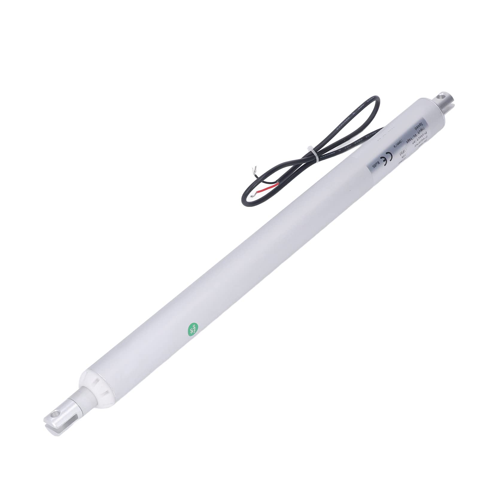 FTVOGUE Siłownik Liniowy o Skoku 200 Mm DC24V Elektryczny Siłownik Liniowy ze Stopu Aluminium Ochrona IP65 dla łóżka Medycznego Podnośnik Stół Rozkładany Krzesło Meble do Opieki Domowej (DC24V)