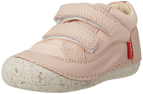 Kickers SOSTANKRO, Plat Oxford Bébé Fille, Rose Clair, 24 EU