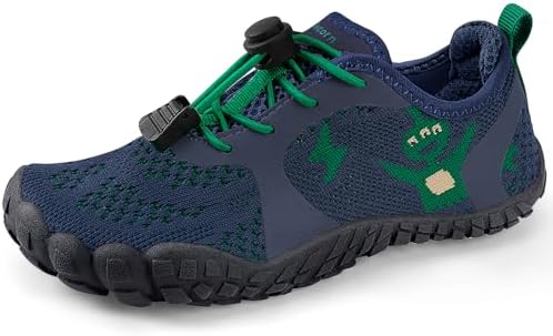 IceUnicorn Barfussschuhe Kinder Hausschuhe Jungen Wanderschuhe Laufschuhe | atmungsaktiv rutschfest leicht laufschuhe