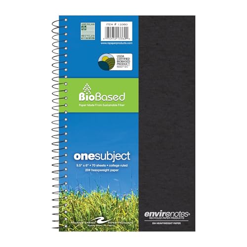 Roaring Spring Recycled College Ruled Notebook