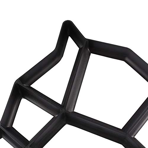 Estink Gehweg Form Betonform Schalungsform Betonpflaster Pflasterform Gießform Wiederverwendbare Garten Schablone 43x43x4cm