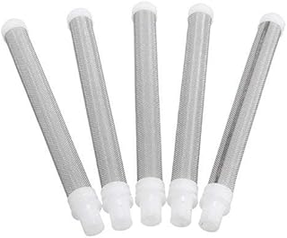 EsportsMJJ 5pcs 60 Mesh Airless Spray Gun Filter Elements For Wagner Airless Paint Spray Gun