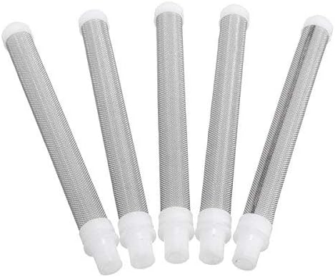 Airless Spray Gun Filter Elements 5Pcs 60 Mesh for Wagner Airless Paint Spray Gun