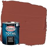 Glidden Total Interior Wall Paint & Primer All-in-One, Cedar Chest/Orange, Flat, 1 Gallon