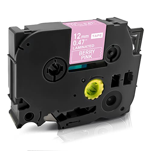 Wollsh �u���U�[�p �݊� TZe-MQP35 �P�i �x���[�s���N�n������ ��12mm �y���� 8m�z �s�[�^�b�`�p P-touch�p �ėp �e�[�v�J�[�g���b�W ���x���e�[�v TZe