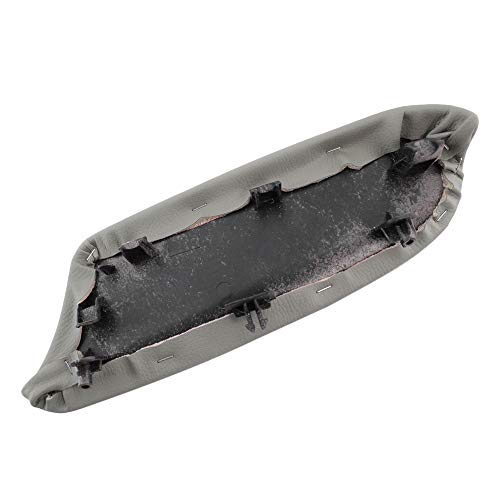 Ajcoflt Substituição da tampa sintética de couro do apoio de braço da porta traseira para Honda Acco