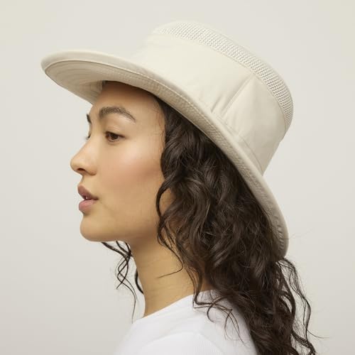 Image of Tilley LTM5 Airflo Medium Brim Hat - Ultralight, Buoyant & Breathable, UPF 50+ Sun Protection, Water-Resistant