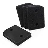 RANJIMA Set of 4 Filter Suitable for Miele T1 9164761 Dryer, Fine / Coarse 207 x 157 x 30 mm Replacement Filter for Miele T1 Heat Pump Dryer, Tumble Dryer Base Filter, Sponge Filter Mat