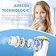 FEELLIFE Inhalationsgerät Kinder Baby, Inhalator Erwachsene Kinder, Vernebler Inhaliergerät Kinder, Nebulizer Inhalator Leiser Unter 25 dB, Tragbar Inhalationsgerät Effektiv bei Atemwegserkrankungen