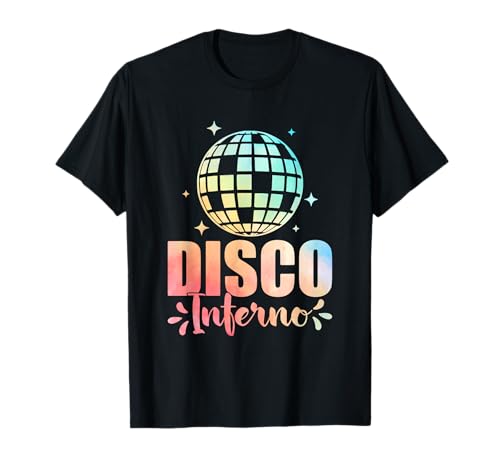 Photo de Disco Inferno Vintage 70's Dancing Retro Dance Music T-Shirt