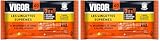Vigor Les Lingettes Suprêmes x40 | Nettoie, Dégraisse et Parfume | Formule au Bicarbonate de Soude & Alcool Ménager | Parfum Citron | X40 Lingettes (Lot de 2)