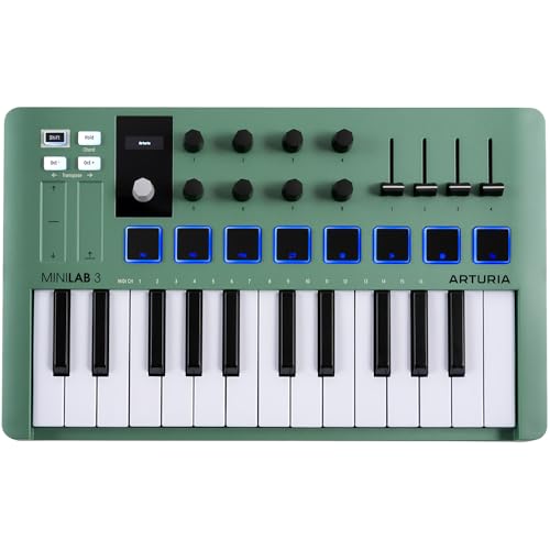 Amazon | ARTURIA MIDI キーボード コントローラー MiniLab 3 MINT