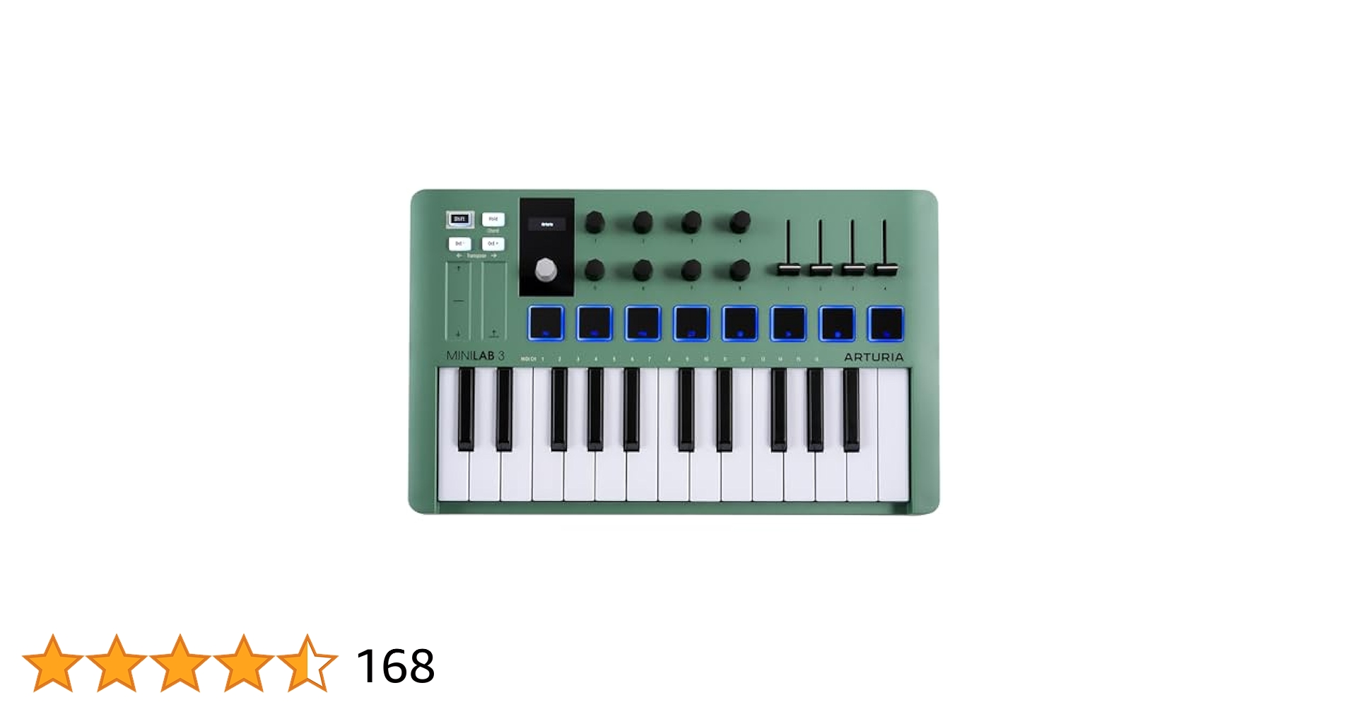 Amazon.co.jp: ARTURIA MIDI キーボード コントローラー MiniLab