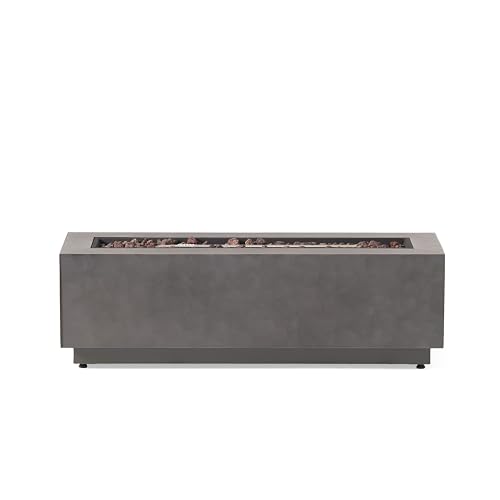 Christopher Knight Home Wellington Outdoor 50,000 BTU Rectangular Fire Pit