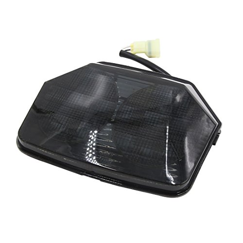 uxcell オートバイテールライト オートバイブレーキテールライト ホンダに対応CB400用 13.5V ブラック