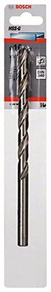 Bosch Bosch Professional 1x HSS-G Metal Drill Bit (for metal, Ø 10 mm, Robust Line, Accessory Drill Driver)