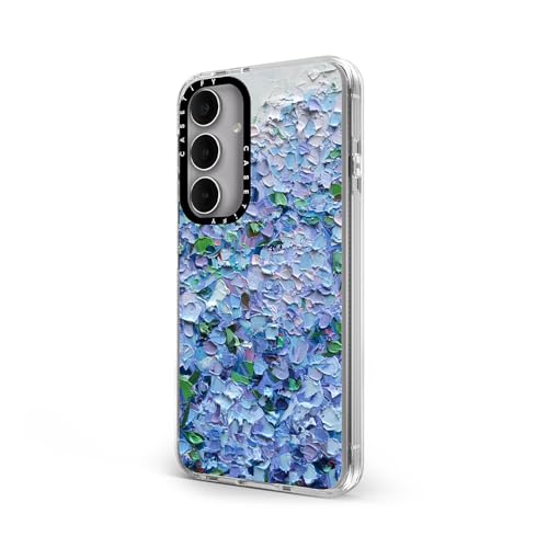 Coque antichoc Samsung Galaxy S24+ CASETiFY transparente florale