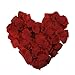 Produktbild ZARRS Rosenblüten,3000er Pack Silk Künstliche Blütenblätter für Hochzeit Valentinstag Romantische Kunst Dekoration Konfetti Rot