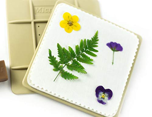 Microfleur 5" (13 Cm) Regular Microwave Flower Press Kit For Pressing Flowers And Making Pressed Flowers #TOP3